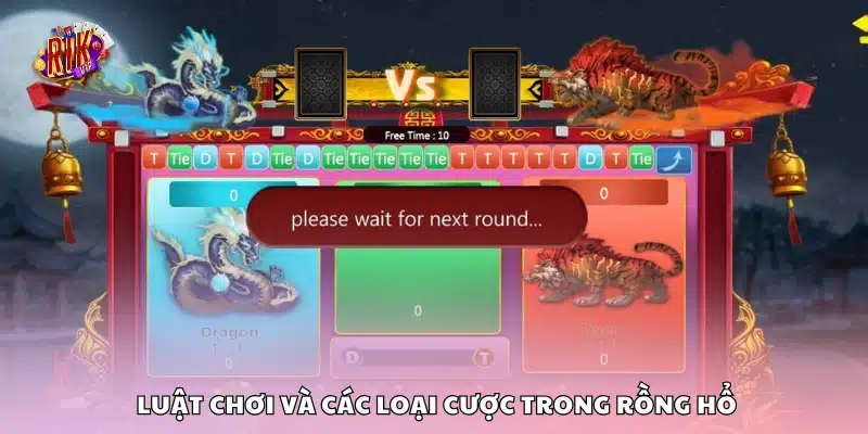Nắm luật chơi và các loại cược trong Rồng Hổ